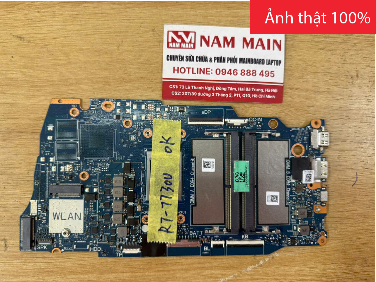 Main Dell Inspiron 3535 Ryzen 7-7730U 16GB 512GB
