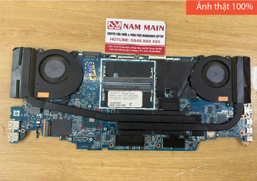 Main hp zbook studio 15g5 i7-8850h p1000